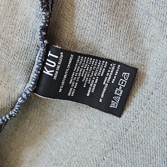 Star Wars Kylo Ren Jean Jacket KUT From the Cloth Upcycled - Picture 11 of 13